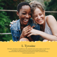 Image 4 for L-Tyrosine Free-Form Amino Acid Supplement 1000mg 60 Capsules