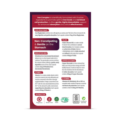 Image 2 for Iron Complex 20 mg 30 Capsules