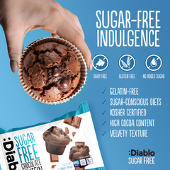 Image 3 for Sugar Free Chocolate Muffins 6 x 45g