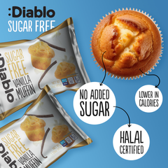 Image 2 for Sugar Free Vanilla Muffins 6 x 45g