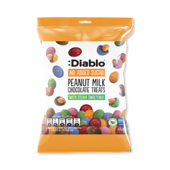 Image 1 for No Added Sugar Milk Chocolate Coated Peanut Treats 40g