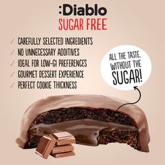 Image 4 for No Added Sugar Cookies and Cream Dark Chocolate 128g