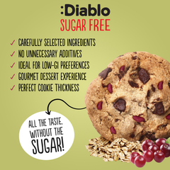 Image 4 for No Added Sugar Chocolate Chip and Cranberry Cookies 135g