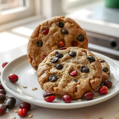 Image 5 for No Added Sugar Chocolate Chip and Cranberry Cookies 135g