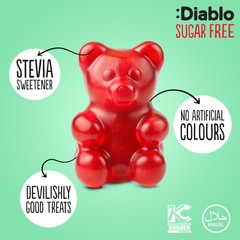 Image 2 for Sugar Free Gummy Bears 75g