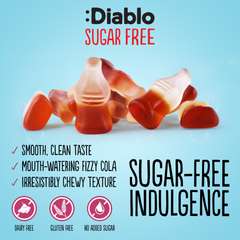 Image 3 for Sugar Free Cola Bottles 75g
