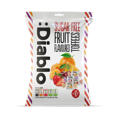 Image 1 for Sugar Free Fruit Flavoured Toffees 75g