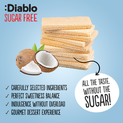Image 4 for No Added Sugar Wafer Thins Coconut Cream Flavour 150g