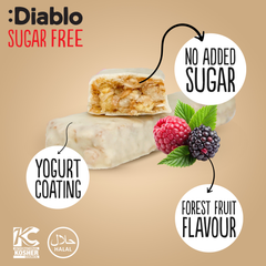 Image 3 for No Added Sugar Yoghurt Coated Muesli Bar Forest Fruits 30g Pack of 32