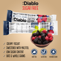 Image 4 for No Added Sugar Yoghurt Coated Muesli Bar Forest Fruits 30g Pack of 32