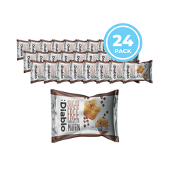 Image 1 for Sugar Free Chocolate Chip Muffin 45g Pack of 24