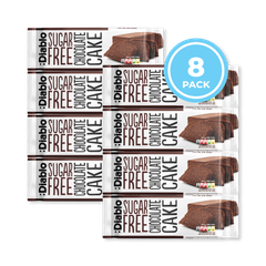 Image 1 for Sugar Free Chocolate Cake 200g Pack of 8