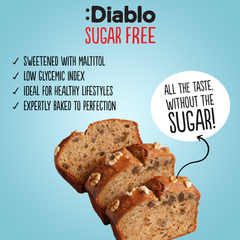 Image 4 for No Added Sugar Cinnamon and Walnut Cake 200g Pack of 8