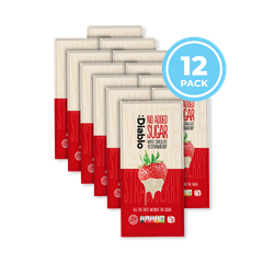 Image 1 for No Added Sugar White Chocolate Bar Strawberry 75g Pack of 12
