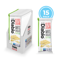 Image 1 for No Added Sugar White Chocolate Bar 75g Pack of 15