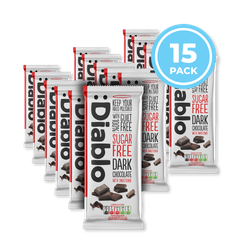 Image 1 for Sugar Free Dark Chocolate Bar 85g Pack of 15