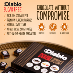 Image 4 for No Added Sugar Assorted Chocolate Delights Gift Box 115g Pack of 6