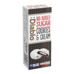 Image 2 for No Added Sugar Cookies and Cream White Chocolate 128g Pack of 27