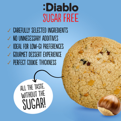 Image 5 for No Added Sugar Hazelnut Cookies 135g Pack of 12