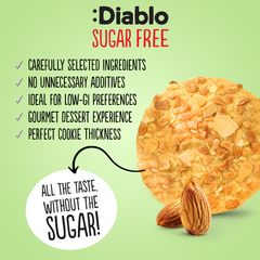 Image 5 for No Added Sugar Almond Cookies 145g Pack of 12