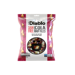 Image 2 for Sugar Free Cola Bottles 75g Pack of 16