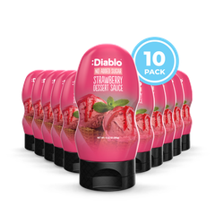 Image 1 for No Added Sugar Strawberry Dessert Sauce 355g Pack of 10