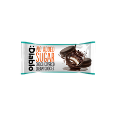 Image 2 for No Added Sugar Chocolate Covered Cream Cookies 34g Pack of 40