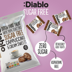 Image 3 for Sugar Free Cappuccino and Cream Sweets 75g Pack of 16