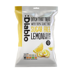 Image 2 for Sugar Free Lemon and Cream Sweets 75g Pack of 16
