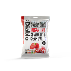 Image 2 for Sugar Free Strawberry and Cream Sweets 75g Pack of 16