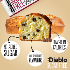 Image 3 for Sugar Free Chocolate Chip Cake 200g Pack of 4