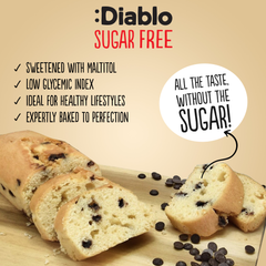 Image 5 for Sugar Free Chocolate Chip Cake 200g Pack of 4