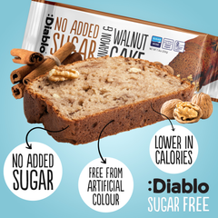Image 3 for No Added Sugar Cinnamon and Walnut Cake 200g Pack of 4