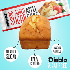 Image 3 for No Added Sugar Apple Cake 450g Pack of 4