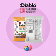 Image 3 for No Added Sugar Milk Chocolate Coated Peanut Treats 40g Pack of 12