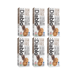 Image 1 for Sugar Free Chocolate Chip Cookies 130g Pack of 6