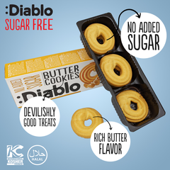Image 3 for No Added Sugar Butter Cookies 135g Pack of 6