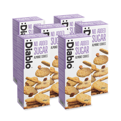 Image 1 for No Added Sugar Almond Cookies 145g Pack of 6
