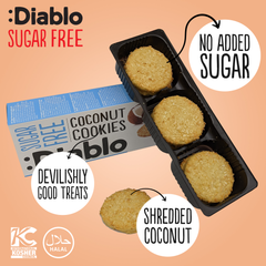 Image 3 for Sugar Free Coconut Cookies 150g Pack of 6