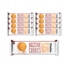 Image 1 for No Added Sugar Digestive Cookies 150g Pack of 9