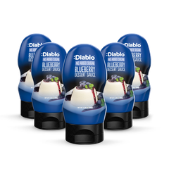 Image 1 for No Added Sugar Blueberry Dessert Sauce 350g Pack of 5