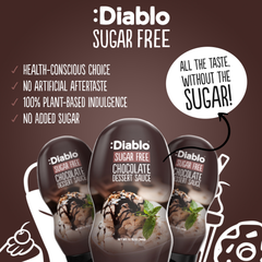 Image 5 for Sugar Free Chocolate Dessert Sauce 360g Pack of 5