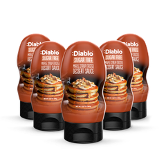 Image 1 for Sugar Free Maple Syrup Style Dessert Sauce 390g Pack of 5