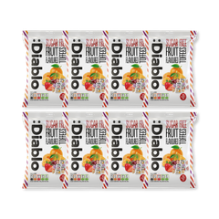 Image 1 for Sugar Free Fruit Flavoured Toffees 75g Pack of 8