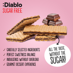 Image 4 for No Added Sugar Wafer Thins Chocolate Cream Flavour 150g Pack of 14