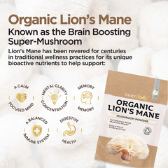 Image 3 for Inner Vitality Organic Lions Mane Mushroom Powder 200g