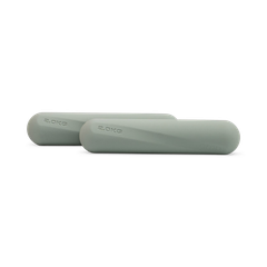 Image 1 for Dumbbell Strength Bars 4kg Pair Weights Sage Green