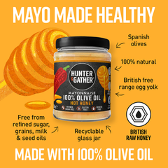Image 2 for 100% Olive Oil Mayonnaise 250g Honey 250 g