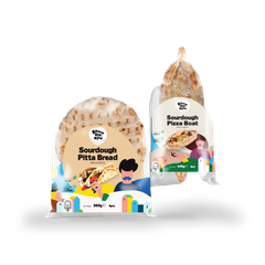Image 1 for Sourdough pitta 360gr X  4pieces  &  Sourdough pizza boat 440gr X  4 pieces