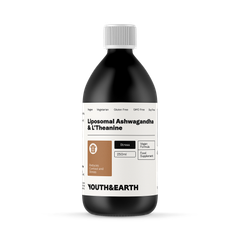 Image 1 for Liposomal Ashwagandha 200mg & L'Theanine 200mg – Coffee & Vanilla Flavour, 250ml